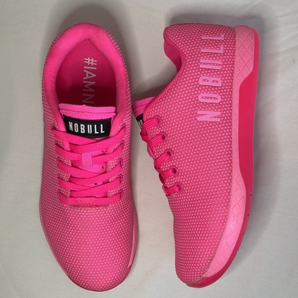 NOBULL Shoes - NOBULL Court Trainers W 7 Neon Pink made in USA
